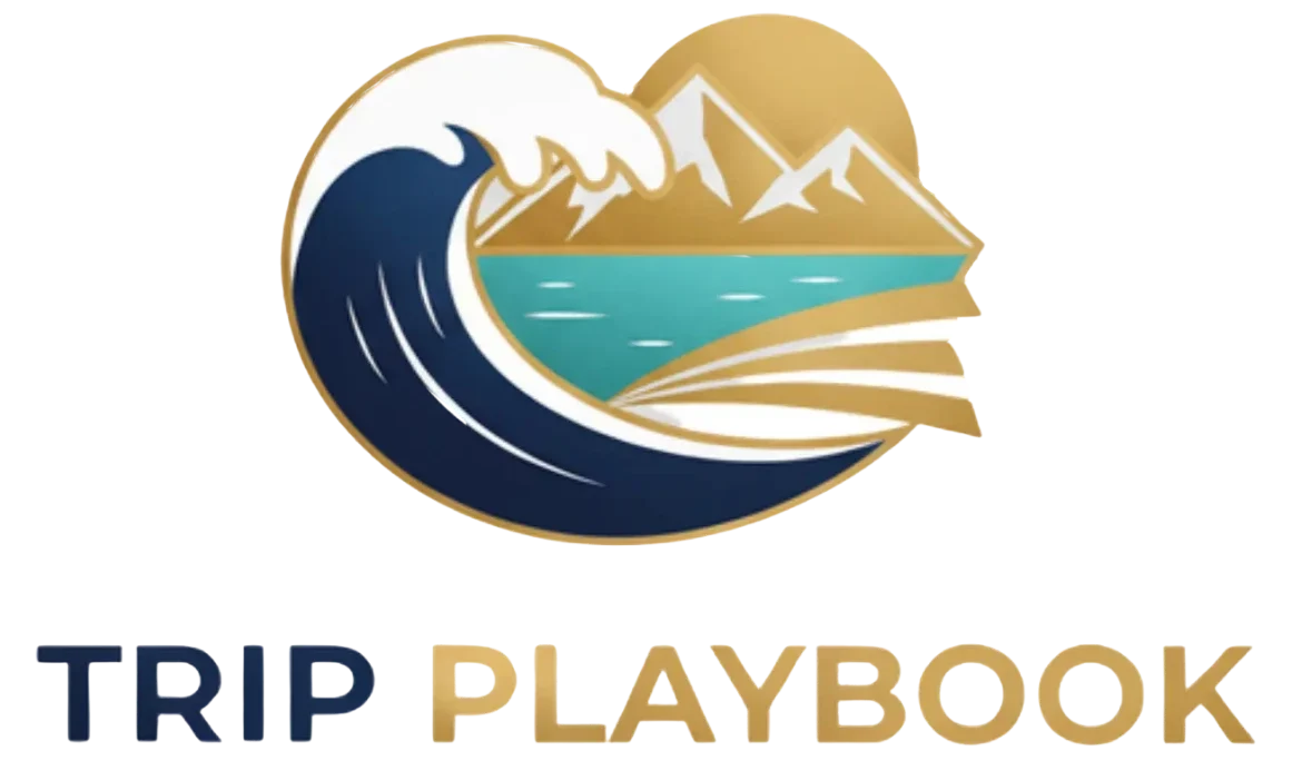 Trip Playbook travel brand logo